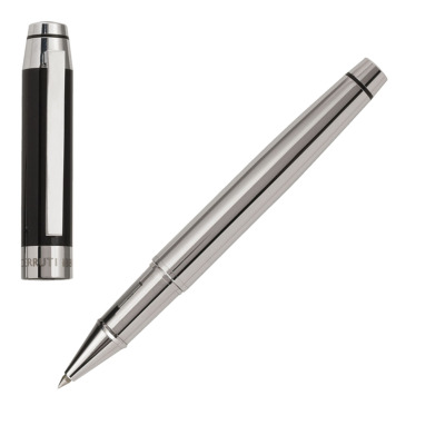 CERRUTI 1881 HERITAGE ΣΤΥΛΟ ROLLERBALL ΜΑΥΡΟ ΑΣΗΜΙ