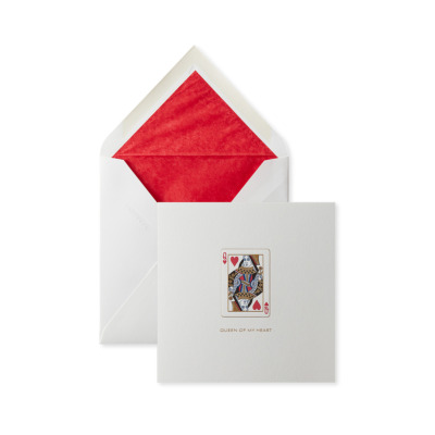 SMYTHSON ΕΥΧΑΡΙΣΤΗΡΙΕΣ ΚΑΡΤΕΣ ΚΑΙ ΦΑΚΕΛΑ LOVE QUEEN OF MY HEART 1ΤΜΧ