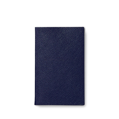 SMYTHSON PANAMA PREMIUM ΔΕΡΜΑΤΙΝΟ ΣΗΜΕΙΩΜΑΤΑΡΙΟ POCKET-SIZE A6 ( 9 X 14 ) NAVY