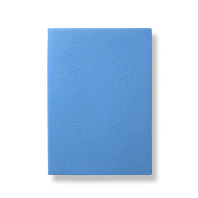 SMYTHSON PREMIUM ΔΕΡΜΑΤΙΝΟ ΣΗΜΕΙΩΜΑΤΑΡΙΟ Α5 MID-SIZE ( 14 X 19 ) SOHO ΓΑΛΑΖΙΟ