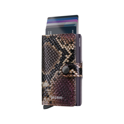 SECRID MINI WALLET SERPENT PURPLE