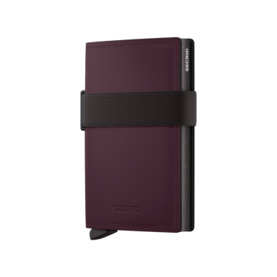 SECRID BAND WALLET MATTE PLUM