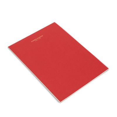 CAMPO MARZIO BLOCK NOTES A4 CHERRY RED