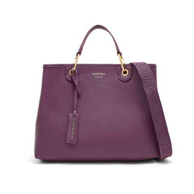 EMPORIO ARMANI ΓΥΝΑΙΚΕΙΑ ΤΣΑΝΤΑ ΩΜΟΥ AUBERGINE FOLIAGE