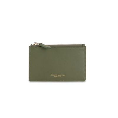 CAMPO MARZIO LIA ΠΟΡΤΟΦΟΛΙ OLIVE GREEN-CREAM