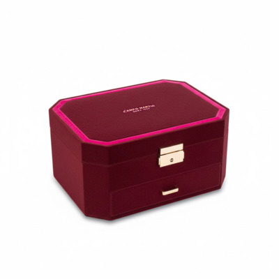 CAMPO MARZIO BIJOU ΘΗΚΗ ΓΙΑ ΚΟΣΜΗΜΑΤΑ BURGUNDY