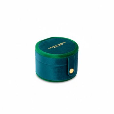CAMPO MARZIO TRESOR ΘΗΚΗ ΓΙΑ ΚΟΣΜΗΜΑΤΑ PETROL BLUE