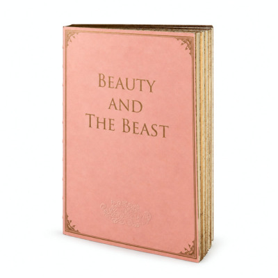 LIBRI MUTI BEAUTY AND THE BEAST ΣΗΜΕΙΩΜΑΤΑΡΙΟ A5 ΧΡΥΣΟ