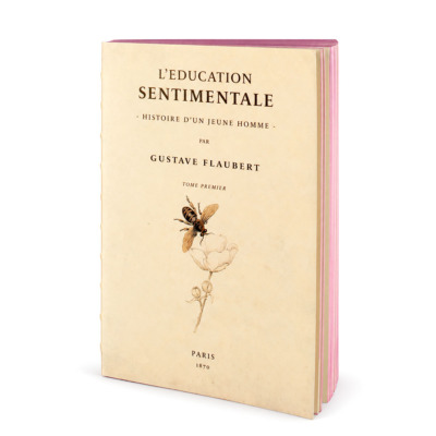 LIBRI MUTI L’EDUCATION SENTIMENTALE ΣΗΜΕΙΩΜΑΤΑΡΙΟ A5 ΡΟΖ