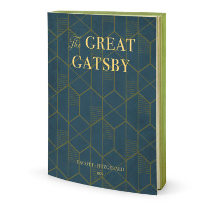LIBRI MUTI THE GREAT GATSBY ΣΗΜΕΙΩΜΑΤΑΡΙΟ A5 ΠΡΑΣΙΝΟ