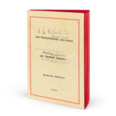 LIBRI MUTI LA RECHERCHE ΣΗΜΕΙΩΜΑΤΑΡΙΟ A5 ΚΟΚΚΙΝΟ