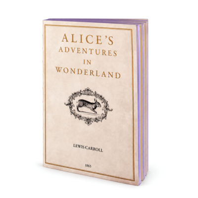 LIBRI MUTI ALICE’S ADVENTURES ΣΗΜΕΙΩΜΑΤΑΡΙΟ A5 ΛΙΛΑ