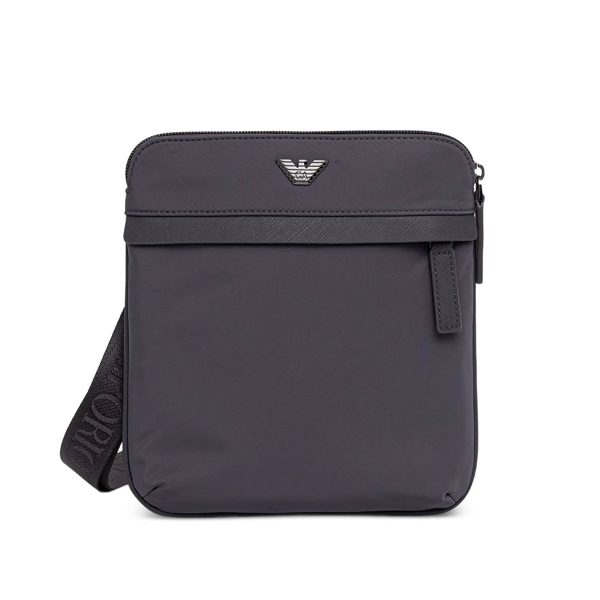 EMPORIO ARMANI ΑΝΔΡΙΚΗ ΤΣΑΝΤΑ ΩΜΟΥ ΓΚΡΙ