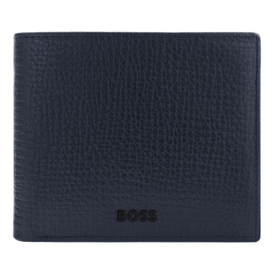 HUGO BOSS GRID ΔΕΡΜΑΤΙΝΟ ΠΟΡΤΟΦΟΛΙ ΜΠΛΕ